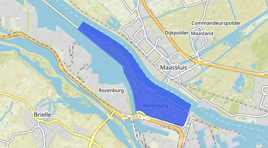 Prijs vastgoed Rozenburg
