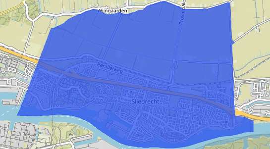 Prijs vastgoed Sliedrecht