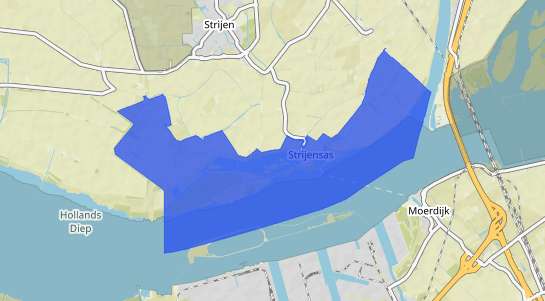 Prijs vastgoed Strijensas