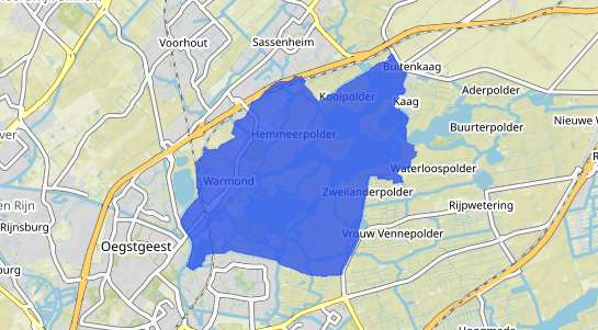 Prijs vastgoed Warmond