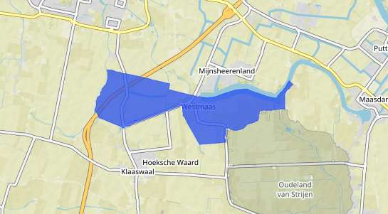 Prijs vastgoed Westmaas
